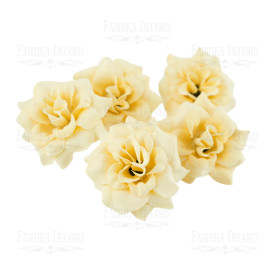 Цветы розы Нежно-бежевые, 1шт Фабрика Декору