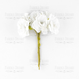 Набір квітів вишні Вишневий цвіт, Білий, 6шт Фабрика Декору