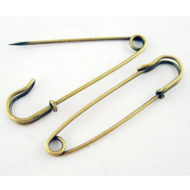 Декоративная булавка, бронза, 70х18 мм, 1 шт.