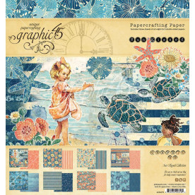 Набор скрапбумаги Sun Kissed 20х20 8 листов Graphic 45