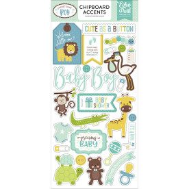 Набір чіпборда Sweet Baby Boy 15x30 см Echo Park