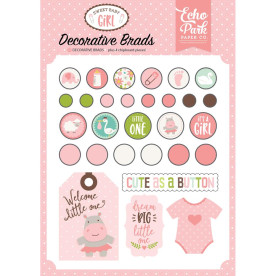 Набір брадс Sweet Baby Girl Echo Park