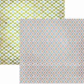 Двосторонній папір для скрапбукінгу 30х30 см Treasure від Lily Bee Design