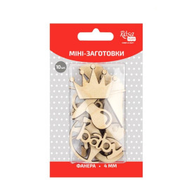 Міні-заготовки Дитяча фанера 1шт ROSA TALENT