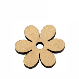 Мини-заготовка Цветочек 1, МДФ, 4х4см, 1 шт, ROSA TALENT
