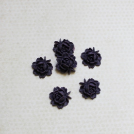 Кабошон Квітка 18 мм, світло-фіолетовий 