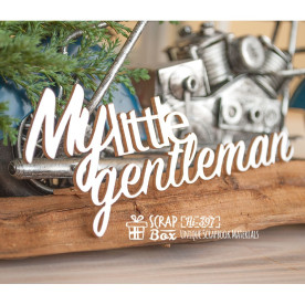 Чипборд My little gentlman Hi-397 Scrapbox