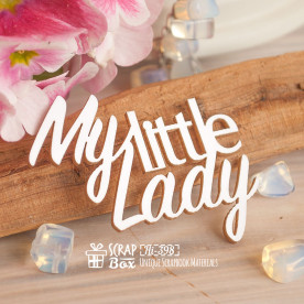 Чіпборд My little lady Hi-398 Scrapbox