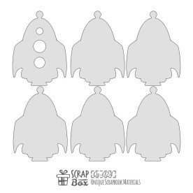Основа для альбому ракета Os-024 Scrapbox
