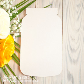 Основа для альбома в форме баночки (1 шт.) Оs-059 Scrapbox