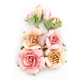 Набор цветов Write Me Soon Paper Flowers, 8 шт Prima