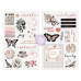 Набор Chipboard Stickers Amelia Rose, 39 шт Prima
