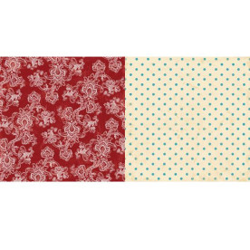 Двосторонній папір для скрапбукінгу 30х30 см Stella від Lily Bee Design