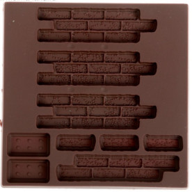 Форма (молд) "Кирпичики", 8*8 см от АртУзор