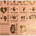 Бумага жемчужная с фольгированием «Моя малышка», 30,5*30,5 см от АртУзор