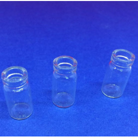 Стеклянная бутылочка, 11х22мм, 1мл, без пробочки