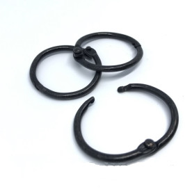 Кільце для альбомів, античне срібло, 25мм