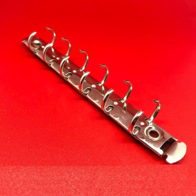 Кільцевій механізм для блокнотів, без болтів, 140х15мм