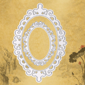 Набор ножей Овальные рамки, 2 шт