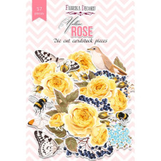 Набор высечек Yellow Rose, 57 шт Фабрика Декора