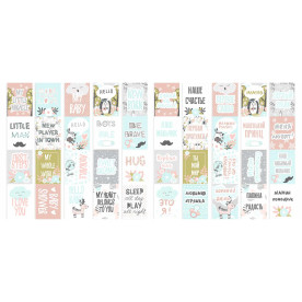 Набор полос с картинками для декорирования Scandi Baby Boy Фабрика Декору