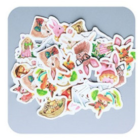 Набір наклейок Зайчика, 40 шт