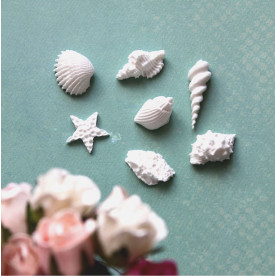 Полимерные фигурки Ракушки