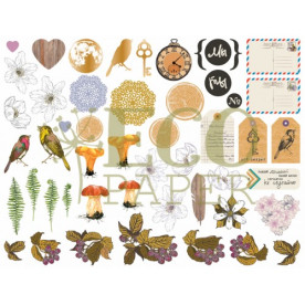 Набір вирубки Таємниці лісу 48 ел. Ecopaper