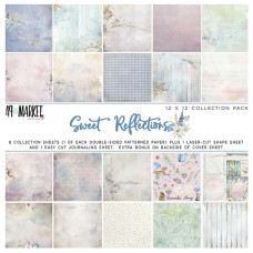 Набор скрапбумаги Sweet Reflections 30х30 см. 9 л. + 1 л. 49 and Market