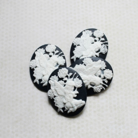 Прикраса Silhouette - Pixie, 30х40 мм, темно-синій