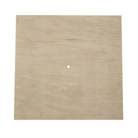 Основа под часы, квадратная, 30х30 см, фанера, Rosa Talent