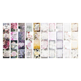 Набор полос с картинками для декорирования Flowers Фабрика Декору