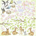 Лист с картинками для вырезания Smile of spring Фабрика Декору