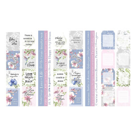 Набір смуг з картинками для декорування Tender orchid Фабрика Декору