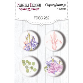 Набір скрапфішек Majestic Iris # 262 4 шт. фабрика Декору