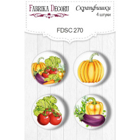 Набор скрапфишек Soul Kitchen #270 4 шт. Фабрика Декору