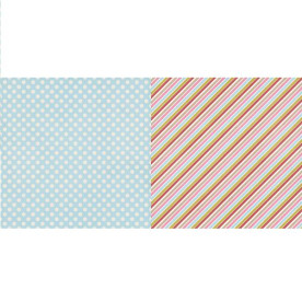 Двусторонняя бумага для скрапбукинга 30х30 см Faded Jeans от Lily Bee Design