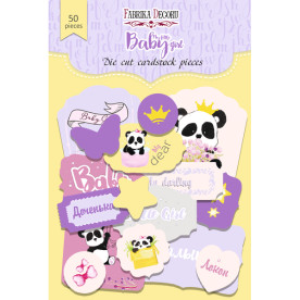 Набор высечек, коллекция "My little baby girl-1" Фабрика Декору