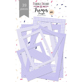 Набор рамок №1 Purple 39шт Фабрика Декору