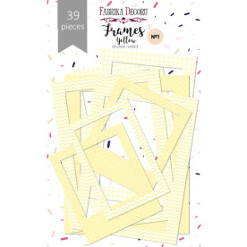 Набір рамок №1 Yellow 39шт Фабрика Декору