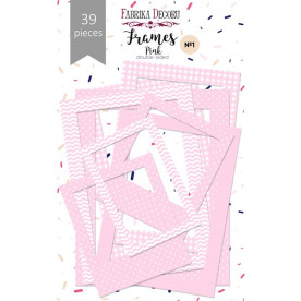Набір рамок №1 Pink 39шт Фабрика Декору