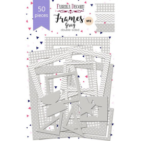 Набір рамок №2 Gray 50шт Фабрика Декору