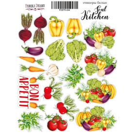Набор наклеек (стикеров) #044, Soul Kitchen-1, Фабрика Декора