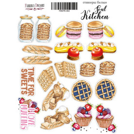 Набор наклеек (стикеров) #043, Soul Kitchen, Фабрика Декора