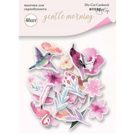 Набор высечек для скрапбукинга 46шт Scrapmir Gentle Morning