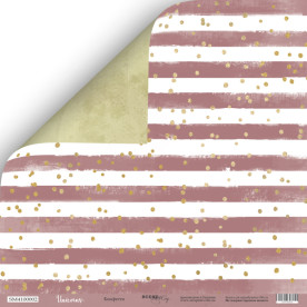 Лист двусторонней бумаги 30x30 Scrapmir Конфетти Unicorns