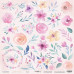 Лист односторонней бумаги для вырезания 30x30 Scrapmir Цветы Gentle Morning