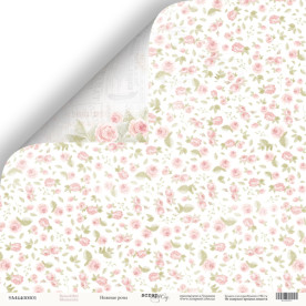 Лист двусторонней бумаги 30x30  Scrapmir Нежные розы  Beautiful Moments
