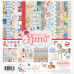 Набор скрапбумаги Practically Perfect 30х30 12 л+ наклейки Carta Bella