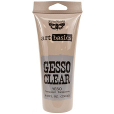 Гессен Finnabair Art Basics Gesso 250 мл, прозорий, туба, Prima